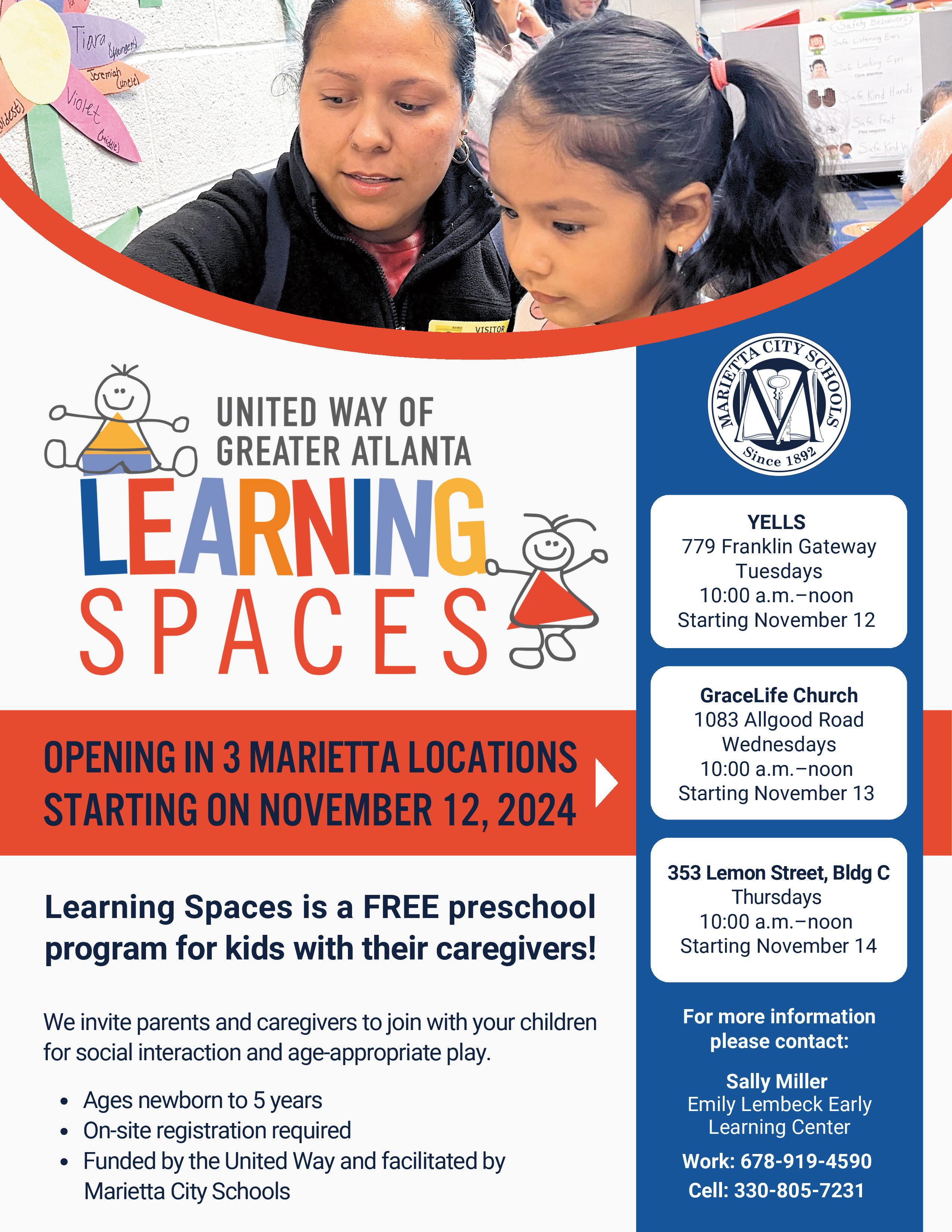 Learning Spaces Flyer English